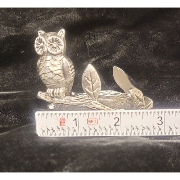 Vintage Bath and Body Works Metal Owl Candleholder - Picture 9 of 13